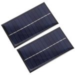 4 pcs 6V Solar Panels, 1w Solar Cells Kit Polycrystalline