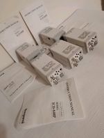 Lot of 5 Ikegami ICD-848P Digital CCTV Box Cameras + 5 Manuals - Made in Japan