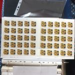 GB QEII 2005 - Christmas Stamps, 68p FULL Sheet of 50 Stamps MNH. Cyl D1-D1