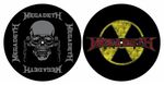 MEGADETH radioactive DJ TURNTABLE twin SLIPMAT SET PACK sealed