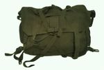 Vintage Army Pack Large Heavy Duty Canvas Pannier Side Webbing Bag Assorted