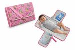 Waterproof Baby Changing Mat Travel Nappy Pad Foldable with Hook Clip Washable