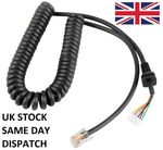 Microphone Mic Cable Yaesu MH-48 A6J MH-42B6J FT1500 FT2900 FT7800 FT8800 FT8900