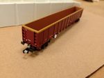 GRAHAM FARISH 377-650 N GAUGE MBA MEGABOX HIGH SIDED BOX BOGIE WAGON BUFFERS EWS
