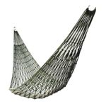 Nylon Rope Mesh Hammock Hanging Bed for Outdoor Camping Garden Beach Yard Uk