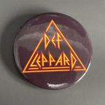 Def Leppard band button pin badge brand new