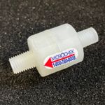 MICROCHEK, 5-PSI CHECK VALVE, 1/16" MALE X 1/16" MALE