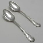 HESTER BATEMAN Design Roberts & Belk Silver Service Cutlery Pair of Table Spoons