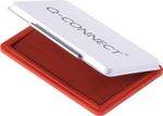 Q-Connect Stamp Pad Mtl Case Med Red