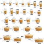 5/10pcs Tapered Cork Plugs Wooden Wine Corks Stoppers Reusable Sealing Stopper