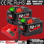 1-2X Battery For Milwaukee 18V for M18 12.0AH Extended Capacity 48-11-1860 New