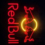 Large Official Red Bull Bar Neon LED Sign 25x12 Commercial Pub Display Light