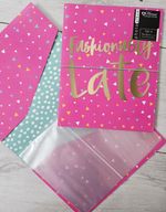 Bulk Joblot Slip In Photo Album Pink Theme 4" X 6" 40 Photos Gift Idea Home