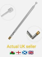 Pure radio universal dab fm replacement telescopic aerial T1 UK SELLER