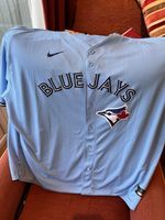 Toronto Blue Jays MLB Baseball Jersey. Light Blue - Kikuchi Name &  Number. LAA 