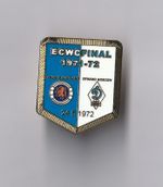 Rangers v  Dynamo Moscow  (ECWC Final 1971/72 ) - lapel badge butterfly fitting