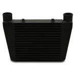 76MM 3" BLACK ALLOY CUSTOM TURBO RACE KIT CAR FRONT MOUNT INTERCOOLER FMIC CORE