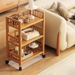 3 Tier Serving Trolley On Wheels Kitchen Office Tea Coffee Drinks Storage Cart