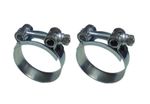 MIKALOR 56-59MM HEAVY DUTY COOLANT / EXHAUST / BOOST HOSE CLAMP CLIP Pack of 2