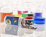 Non-Toxic & Fragrance Free Color My Bath Fizzy Tablets 300pcs Kids Bath Bulk 