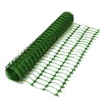 Heavy Duty Safety Barrier Mesh Fencing - Green, Blue, Black, Orange, Yellow