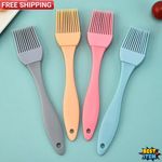 Silicone Basting Brush for BBQ Pastry & Baking - Heat-Resistant Easy to Clean