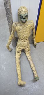 5ft Vintage Retro Spirit Halloween Static Prop 2007 Mummy 