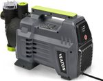 VEATON Shallow Well/Deep Garden Pump, 1200W, 4500 l/h, 4.5 Bar Portable Water B
