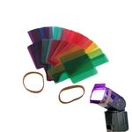 Professional Flash Gel Lighting Filters - 20PCS Kit for Beautiful Color Effects