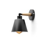 Modern Industrial Wall Light Adjustable Black Metal Sconce E27 Kitchen Hallway