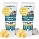 2X Ameizpet Hairball Paste For Long & Short Fur Cats Cats With Taurine & Cheese