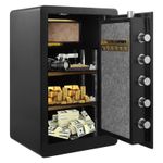 73L Large Door Security Safe Box Home Safe Lock Box with Fireproof Security Safe
