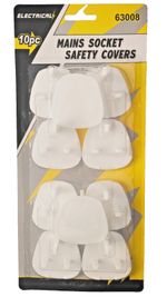 10 Socket Covers Protectors UK Baby Child Safety