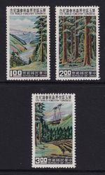 TAIWAN 1960 World Forestry Congress set of 3 SG 364-366 MH/*