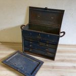 Vintage BDS Metal Engineers 7 Drawer Tool Box sold for restoration