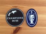 2004-2005 04/05 Liverpool UEFA Champions League Winners 5 Times Patch Badge