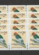 US PNC EFO Stamps: #3045 Woodpecker Bird: PNC5 #11111 "Nail in Head" CPV.  MNH