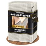 Rug Underlay Anti Slip Carpet Pad Mat Gripper Large Strong Grip Cut Size Floor
