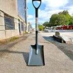 Heavy Duty Steel Square Mouth Builders Gardening Shovel PVC handle