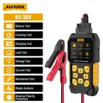 12V 24V Car Battery Tester Lead Acid Battery Load Tester Cranking Charging Test