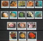 Alderney 2006 Corals and Anemones full set of 16 SG A288-A308 MNH mint