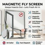 Window Insect Screen Mesh Net Fly Mosquito Bug Protection Cover DIY All Sizes