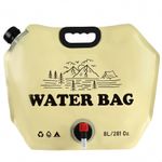 Collapsible Water Container with Tap Camping Hiking Outdoor Water Carrier Bag 8L