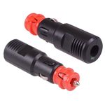2 x Automotive Cigarette Lighter Plugs 8A 12V