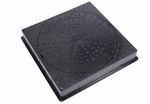 Clark Drain 450MM POLY MANHOLE COVER & FRAME LOCKING CD 456