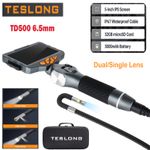TESLONG TD500 Endoscope Articulating Borescope 2-way 360° Inspection Camera WIFI