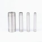 1/8"-2" BSP Male Length 100mm Barrel Nipple 304 Stainless Steel Pipe Fitting
