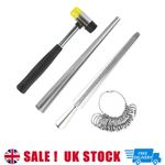 Ring Sizer Standard Finger Gauge Mandrel Jewelry Ring Measuring Sizes Tool