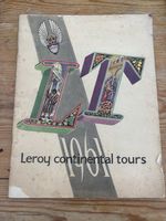 1961 Leroy Continental Tours Holiday Brochure Tunbridge Wells Kent ephemera