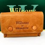 SHARROW Genuine Leather Tobacco Pouch TAN - 50 gr capacity